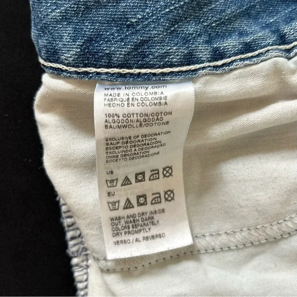 Tommy Hilfiger Women's Denim Shorts - Picture 6 of 9